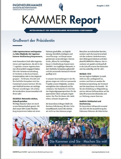 Kammerreport Deckblatt 1_26 Kammerreport Deckblatt 1_26
