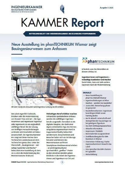 Cover-Kammerreport 5_25 IK MV Cover-Kammerreport-5_25