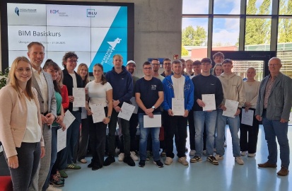 Übergabe BIM-Zertifikat HS Wismar Übergabe BIM-Zertifikat HS Wismar